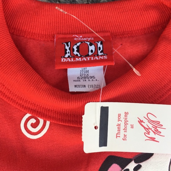 Disney Vintage 101 Dalmatians Sweatshirt - Picture 4 of 7
